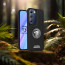 Vaku ® Vivo T3 5G Regal Shield Metal Lion Engraved Leather Protective Back Cover