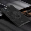 Vaku ® Apple iPhone 15 Plus Lion Embossed Luxury Designer Leather Protective Back Cover