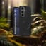 Vaku ® Samsung Galaxy S24 FE Maxtron Leather Stitched Magnetic Magsafe Non-Slip Grip Shockproof Back Cover