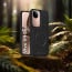 Vaku ® Vivo V40e 5G Maxtron Leather Stitched Magnetic Magsafe Non-Slip Grip Shockproof Back Cover