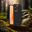 Vaku ® Vivo Y28s 5G Maxtron Leather Stitched Magnetic Magsafe Non-Slip Grip Shockproof Back Cover