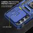 Vaku ® Samsung Galaxy A54 5G Aegis Armor Slide Camera Protection Magnetic Ring Holder Kickstand Back Cover