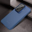 Vaku ® Samsung Galaxy A73 5G Rime Frosted Translucent Camera Protector Case with Built-in Stash Stand Back Cover