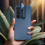 Vaku ® Samsung Galaxy A33 5G Rime Frosted Translucent Camera Protector Case with Built-in Stash Stand Back Cover