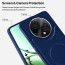 Vaku ® Oppo F27 Pro Plus 5G Maxtron Leather Stitched Magnetic Magsafe Non-Slip Grip Shockproof Back Cover