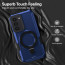 Vaku ® Samsung Galaxy S23 Astor Military Grade Armor Protective Case with Ring Bracket Kickstand Back cover