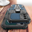 Vaku ® Samsung Galaxy S24 Plus Vanguard Military Grade Armor Case with Metal Belt Clip Kickstand Back Cover