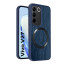 Vaku ® Vivo V27 5G Diamond Plume Pattern Magnetic Magsafe Matte Soft-Touch Texture Back Cover
