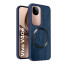 Vaku ® Vivo V40e 5G Diamond Plume Pattern Magnetic Magsafe Matte Soft-Touch Texture Back Cover