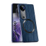 Vaku ® Vivo V40 5G Diamond Plume Pattern Magnetic Magsafe Matte Soft-Touch Texture Back Cover