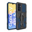 Vaku ® Samsung Galaxy A15 5G Vanguard Military Grade Armor Case with Metal Belt Clip Kickstand Back Cover