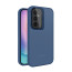 Vaku ® Samsung Galaxy A24 4G Rime Frosted Translucent Camera Protector Case with Built-in Stash Stand Back Cover