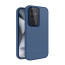 Vaku ® Samsung Galaxy S24 Ultra Rime Frosted Translucent Camera Protector Case with Built-in Stash Stand Back Cover