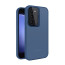 Vaku ® Samsung Galaxy S23 Rime Frosted Translucent Camera Protector Case with Built-in Stash Stand Back Cover