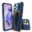 Vaku ® Xiaomi Redmi Note 12 Pro Plus 5G Vanguard Military Grade Armor Case with Metal Belt Clip Kickstand Back Cover