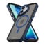 Vaku Luxos ® Apple iPhone 17 Avlon Magpro Translucent Scratch Resistant Military-Grade Case With Metal Camera Ring Shockproof Protective Back Cover