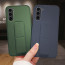 Vaku ® Samsung Galaxy S23 Plus Harbor Grip Multi-Functional Magnetic Vertical & Horizontal Stand Case TPU Back Cover