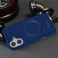 Vaku ® Apple iPhone 16 Plus Maxtron Leather Stitched Magnetic Magsafe Non-Slip Grip Shockproof Back Cover