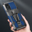 Vaku ® Oppo A38 Vanguard Military Grade Armor Case with Metal Belt Clip Kickstand Back Cover