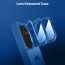 Vaku ® Samsung Galaxy S24 Ultra Rime Frosted Translucent Camera Protector Case with Built-in Stash Stand Back Cover