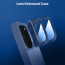 Vaku ® Samsung Galaxy S23 Rime Frosted Translucent Camera Protector Case with Built-in Stash Stand Back Cover