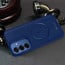 Vaku ® Samsung Galaxy S25 Maxtron Leather Stitched Magnetic Magsafe Non-Slip Grip Shockproof Back Cover