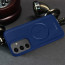 Vaku ® Samsung Galaxy S24 Maxtron Leather Stitched Magnetic Magsafe Non-Slip Grip Shockproof Back Cover