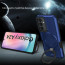 Vaku ® Samsung Galaxy A24 4G Astor Military Grade Armor Protective Case with Ring Bracket Kickstand Back cover