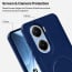 Vaku ® Vivo V29e 5G Maxtron Leather Stitched Magnetic Magsafe Non-Slip Grip Shockproof Back Cover