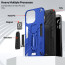 Vaku ® Oppo Reno10 5G Valor Military Grade Armor Case with Built-in Kickstand Shockproof Back Cover