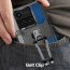 Vaku ® Vivo Y21 Vanguard Military Grade Armor Case with Metal Belt Clip Kickstand Back Cover