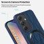 Vaku ® Samsung Galaxy A54 5G Diamond Plume Pattern Magnetic Magsafe Matte Soft-Touch Texture Back Cover