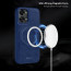 Vaku ® Oneplus Nord 2T Maxtron Leather Stitched Magnetic Magsafe Non-Slip Grip Shockproof Back Cover