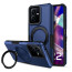 Vaku ® Vivo Y22 Astor Military Grade Armor Protective Case with Ring Bracket Kickstand Back cover