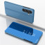 Vaku ® Samsung Galaxy S25 5G Mate Smart Awakening Mirror Folio Metal Electroplated PC Flip Cover