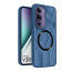 Vaku ® Vivo Y300 5G Diamond Plume Pattern Magnetic Magsafe Matte Soft-Touch Texture Back Cover