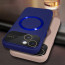 Vaku ® Apple iPhone 15 Premium Polarized Leather Texture Full Lens Protection Silicon Back Cover Case