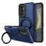 Vaku ® Samsung Galaxy S24 Plus Astor Military Grade Armor Protective Case with Ring Bracket Kickstand Back cover
