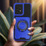 Vaku Luxos ® Samsung Galaxy A53 5G Axion Armor Military Grade Protective Case with Magnetic Ring Holder Kickstand Back Cover