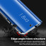 Vaku ® Samsung Galaxy S25 5G Mate Smart Awakening Mirror Folio Metal Electroplated PC Flip Cover