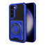 Vaku Luxos ® Samsung Galaxy S23 Axion Armor Military Grade Protective Case with Magnetic Ring Holder Kickstand Back Cover