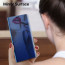 Vaku ® Samsung Galaxy S25 5G Mate Smart Awakening Mirror Folio Metal Electroplated PC Flip Cover