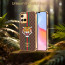 Vaku ® Vivo Y21a Lynx Designer Leather Pattern Gold Electroplated Soft TPU Back Cover Case