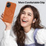 Vaku ® Xiaomi Redmi Note 12 Pro Maxtron Leather Stitched Magnetic Magsafe Non-Slip Grip Shockproof Back Cover