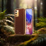 Vaku ® Oppo A55 Luxemberg Leather Stitched Gold Electroplated Soft TPU Back Cover
