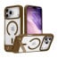 Vaku Luxos ® Apple iPhone 17 Pro Max Zennix Magpro Scratch Resistant Camera Screen Protector Case with Stand Holder Shockproof Protective Back cover