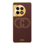 Vaku ® OnePlus 11R Skylar Leather Stitched Gold Electroplated Soft TPU Back Cover