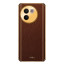 Vaku ® Vivo V30e 5G Luxemberg Leather Pattern Gold Electroplated Soft TPU Back Cover