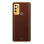 Vaku ® Vivo Y30 Luxemberg Leather Pattern Gold Electroplated Soft TPU Back Cover