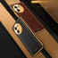Vaku ® Vivo V30e 5G Luxemberg Leather Pattern Gold Electroplated Soft TPU Back Cover